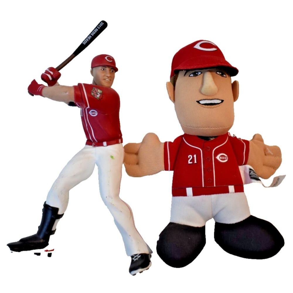Cincinnati Reds SGA #21 Todd Frazier plush and action figure Baseball